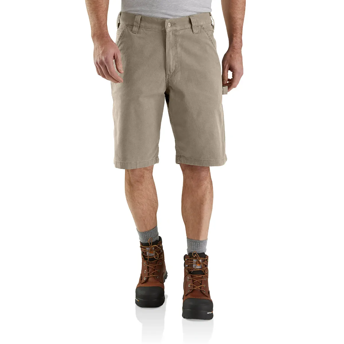 Men's Relaxed Fit Canvas Work Shorts 103652