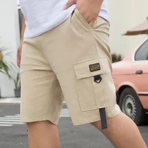 Men's shorts Cargo 2022 Summer Casual Bigger Pocket Classic 95% Cotton Male Shorts