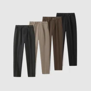 Men's Smart Casual Winter Trousers