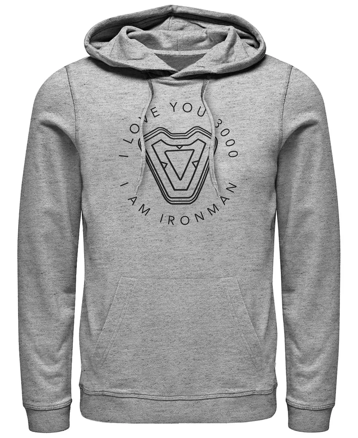Men's sweatshirt marvel "Avengers Endgame" iron man, I love you 3000 Fifth Sun hooded pullover, multi