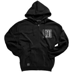 Nerdvana Square Zip Hoodie