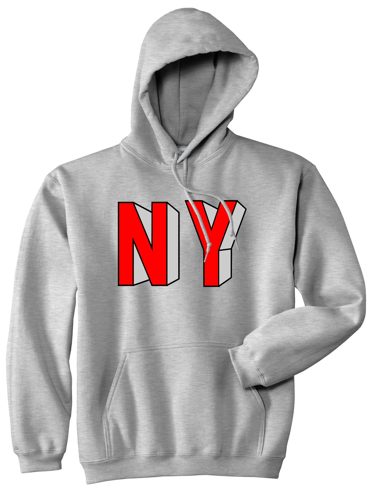NY Block Letters Pullover Hoodie