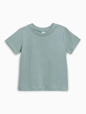 Organic Classic Crew Neck Tee - Tide