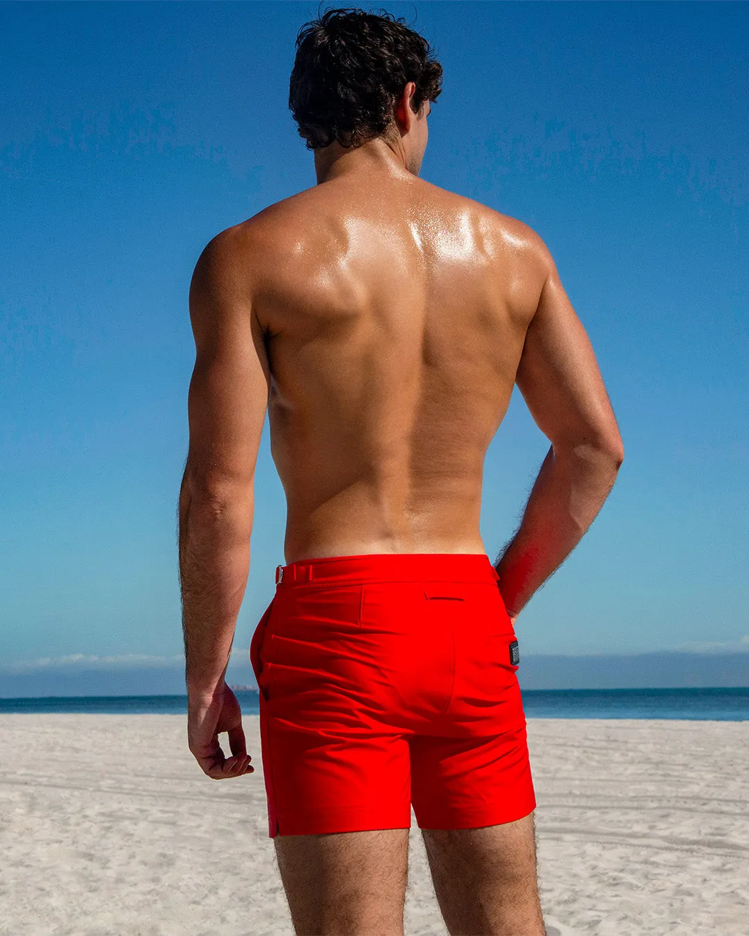 PRIME RED - Tailored Shorts