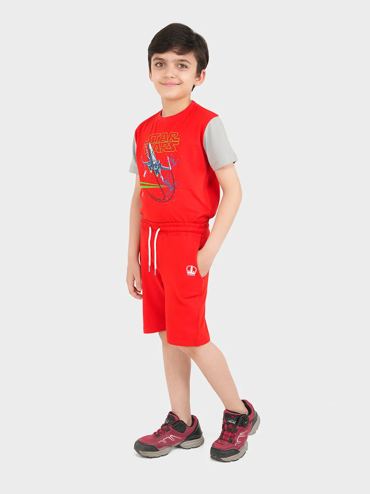 "CHUKS" Casual Terry Shorts