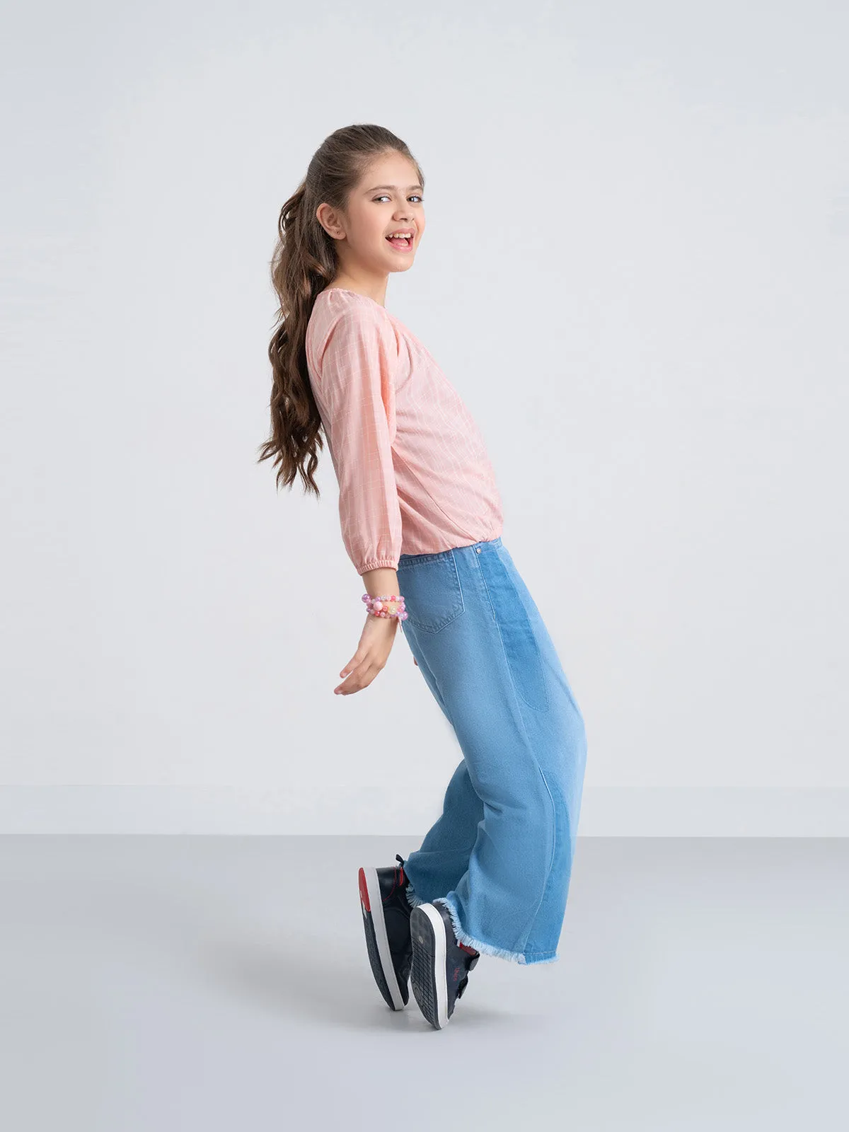 "OURAY" Casual Regular Fit Cotton Top