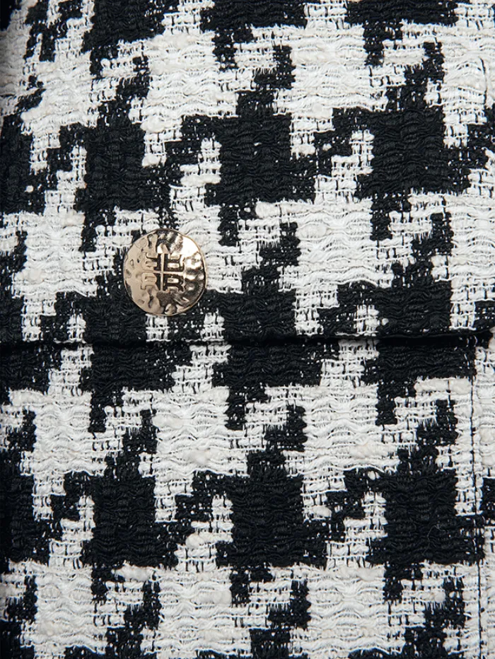 Riani Black Patterned Giant Houndstooth Blazer 381750 4179 Col 987