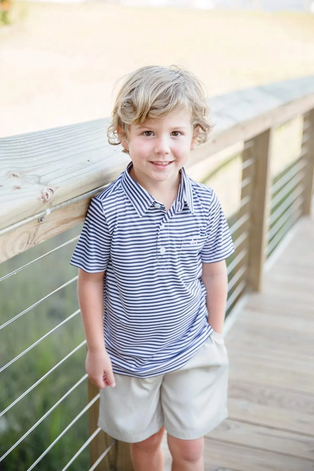 Saltwater Boys Company - Khaki Ponce Performance Shorts