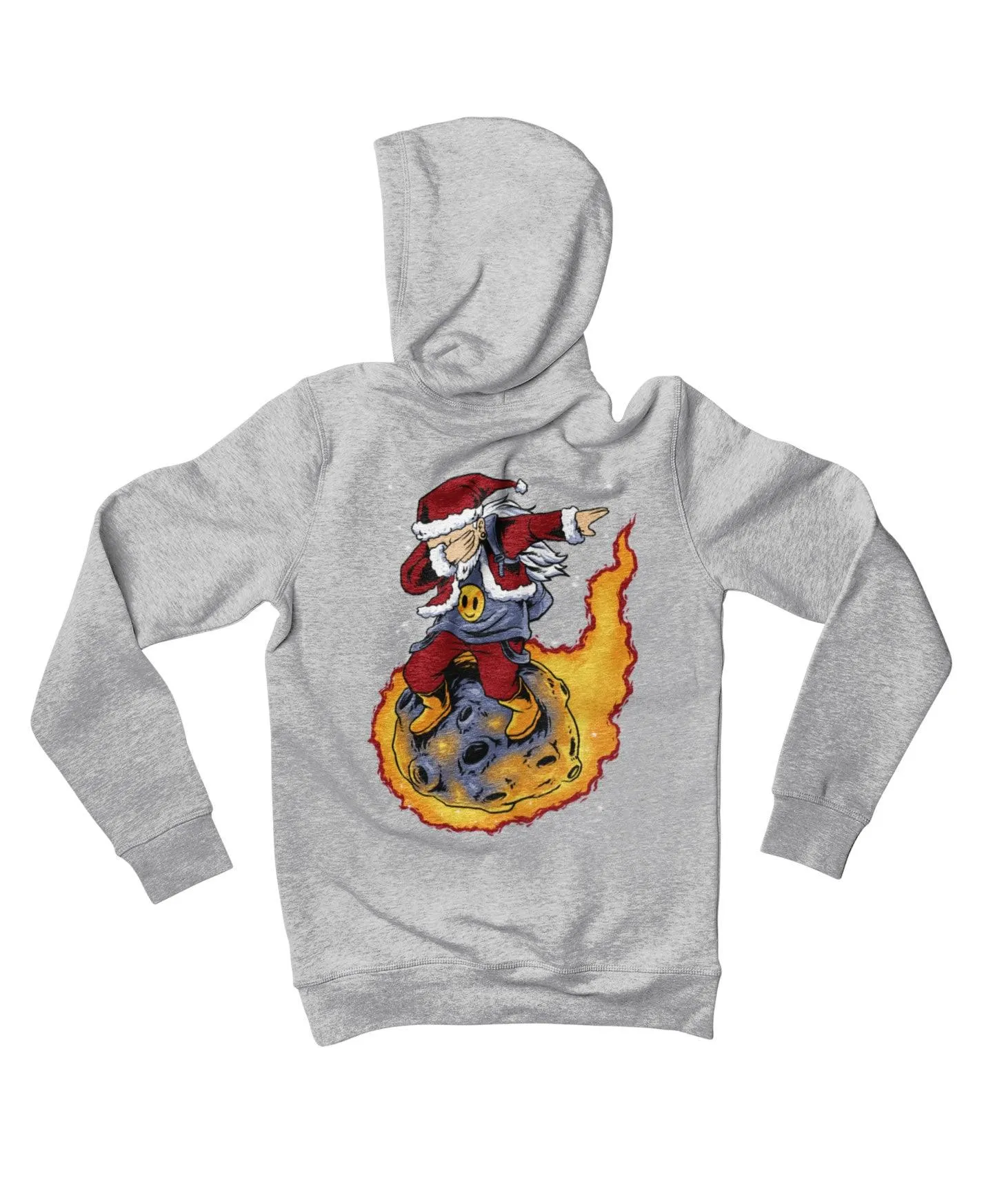 Santa Skywalker Back Printed Christmas Hoodie