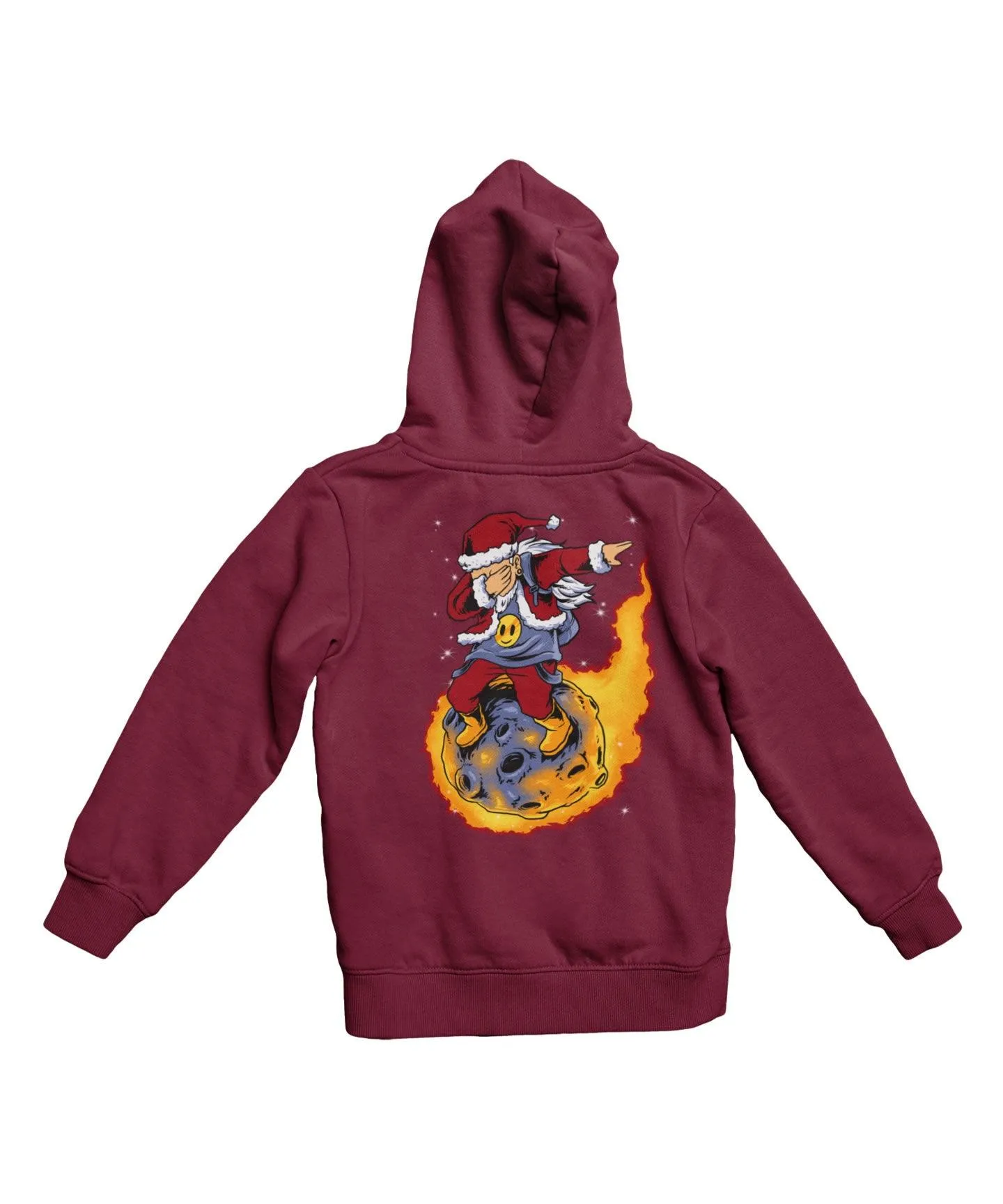 Santa Skywalker Back Printed Christmas Hoodie