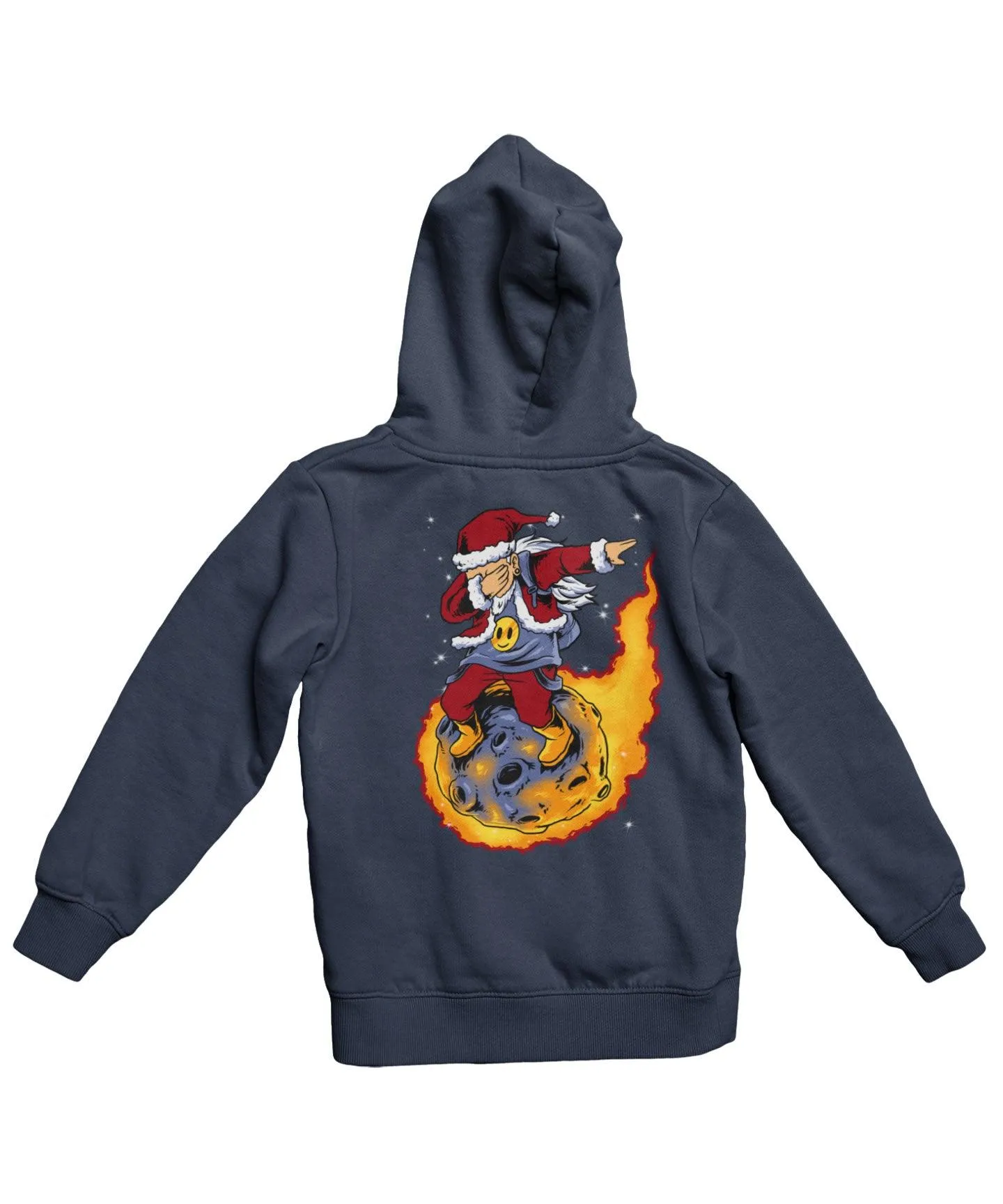 Santa Skywalker Back Printed Christmas Hoodie