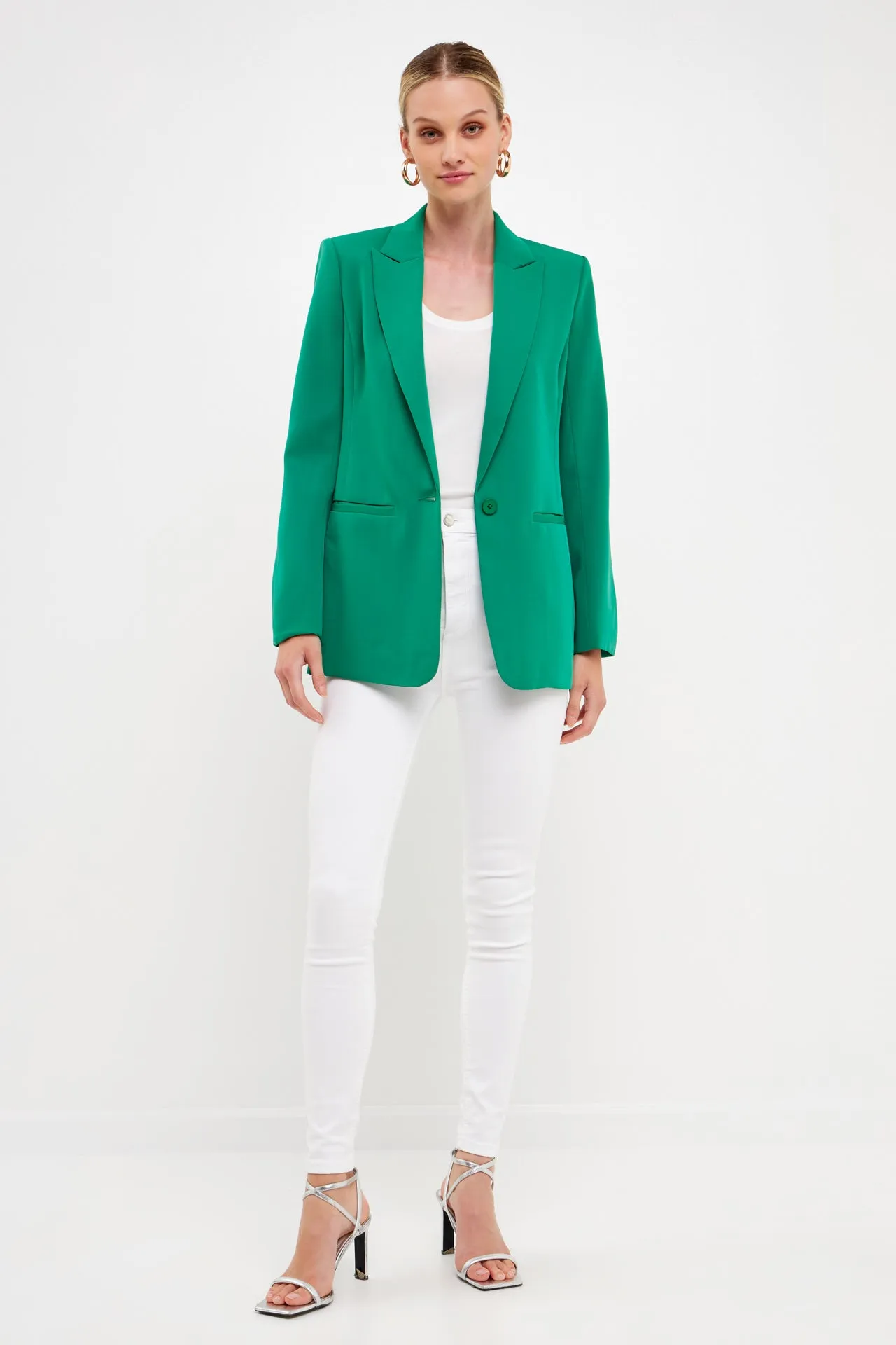 Single-Breasted Blazer