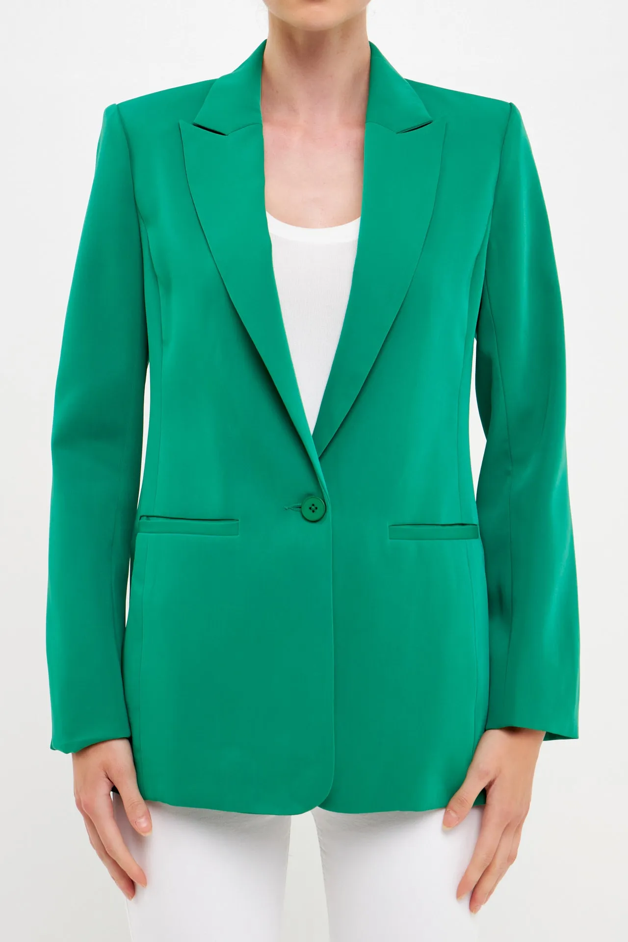 Single-Breasted Blazer