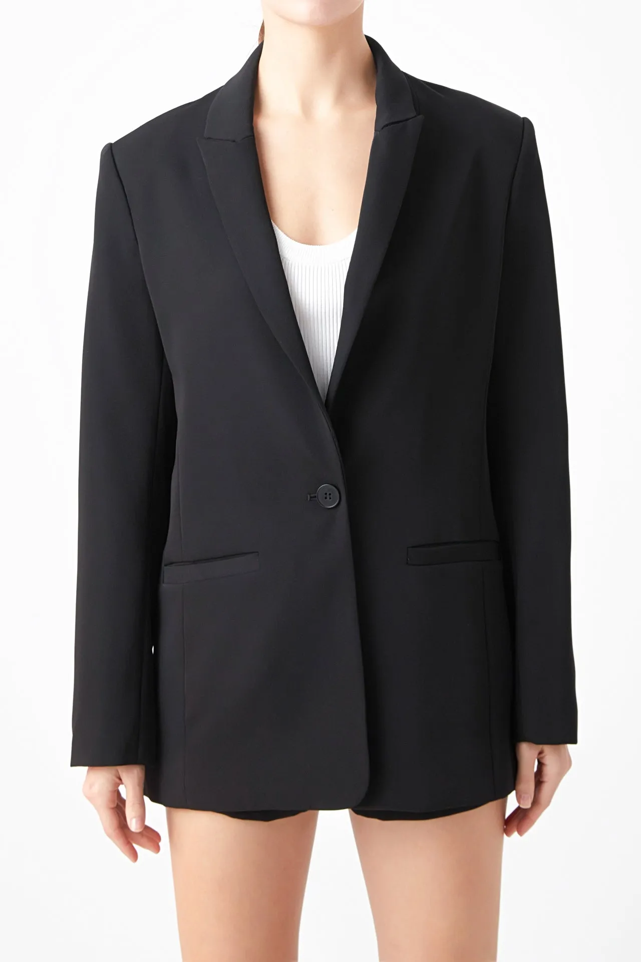 Single-Breasted Blazer