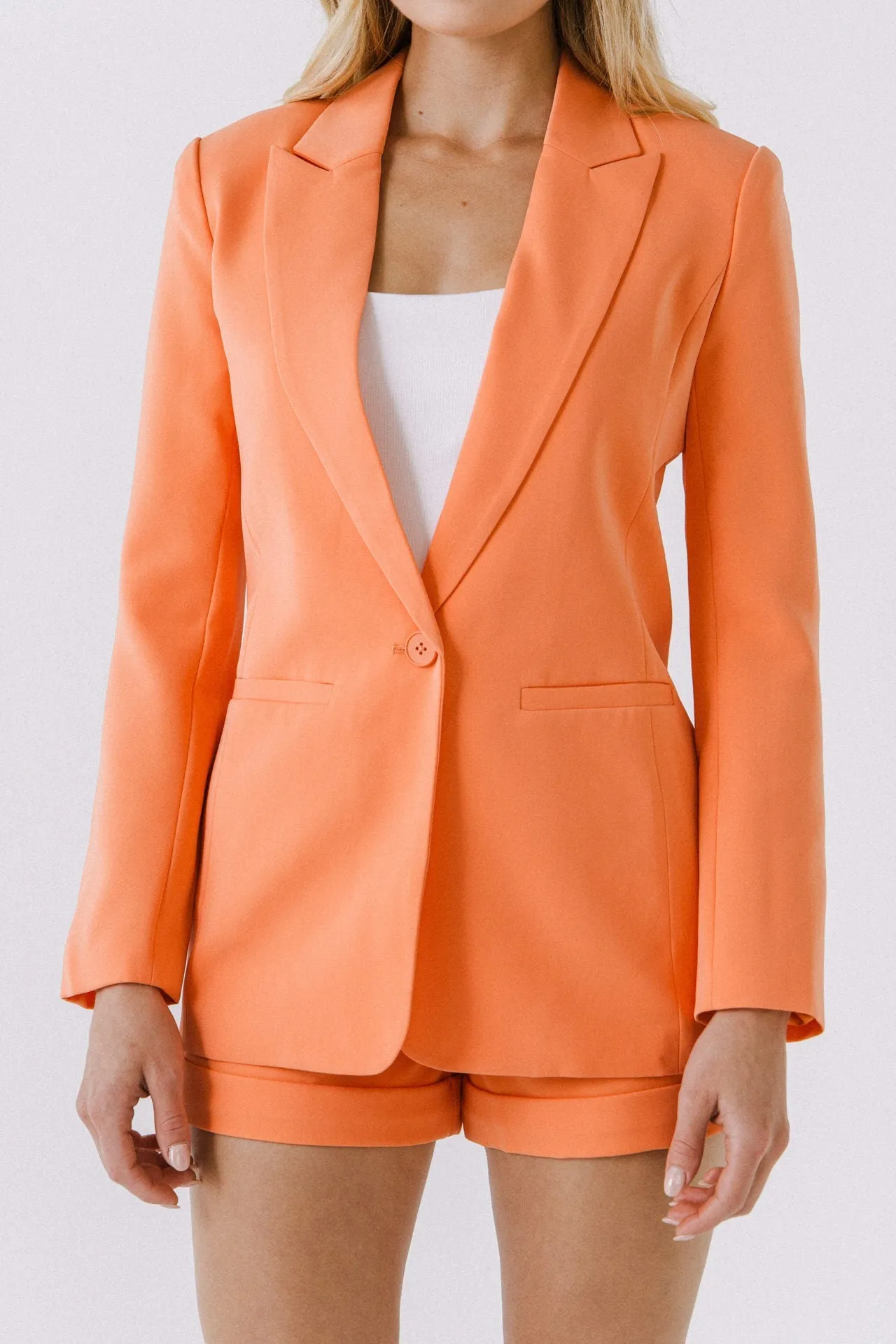 Single-Breasted Blazer
