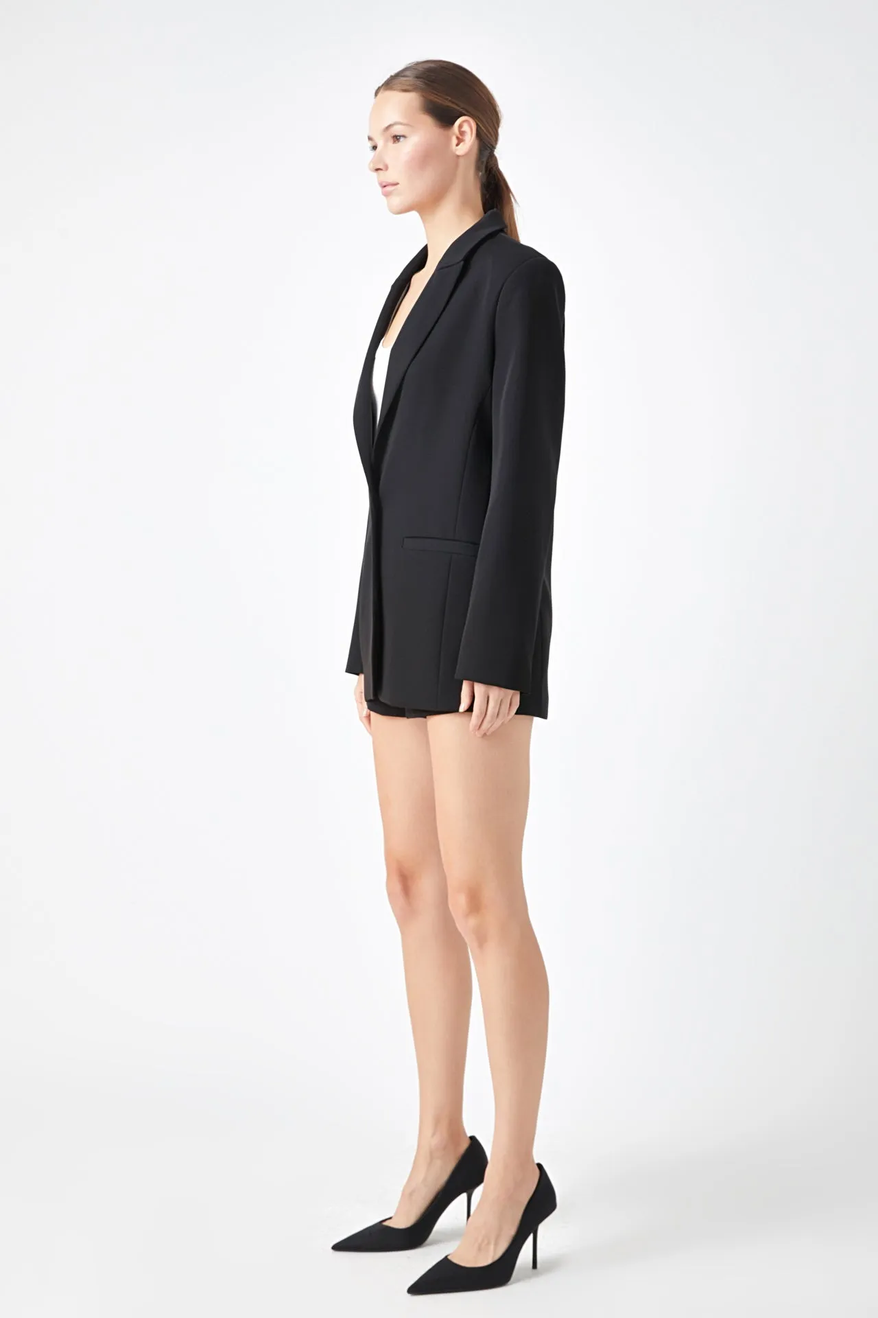 Single-Breasted Blazer