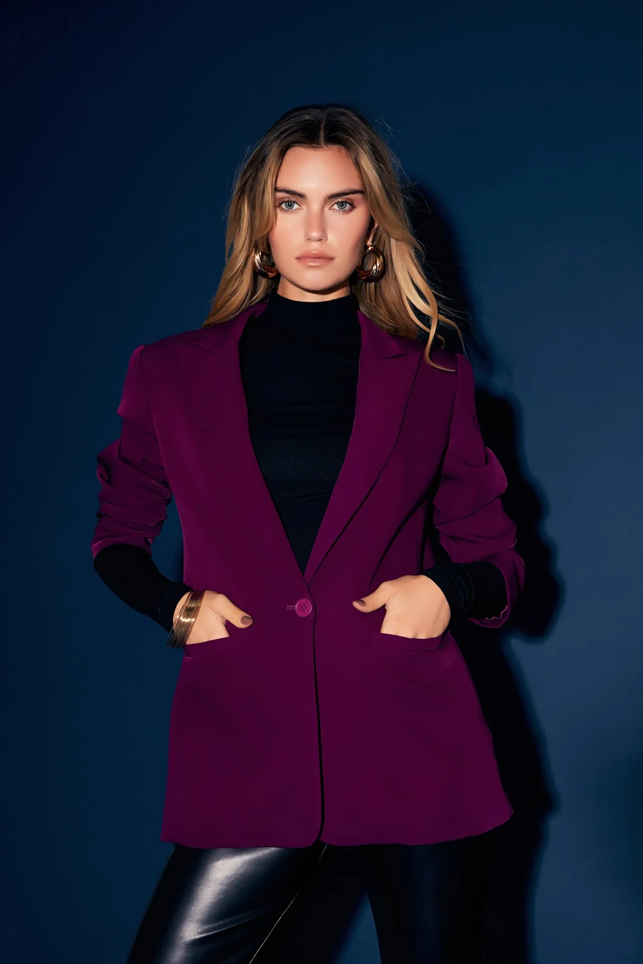 Single-Breasted Blazer