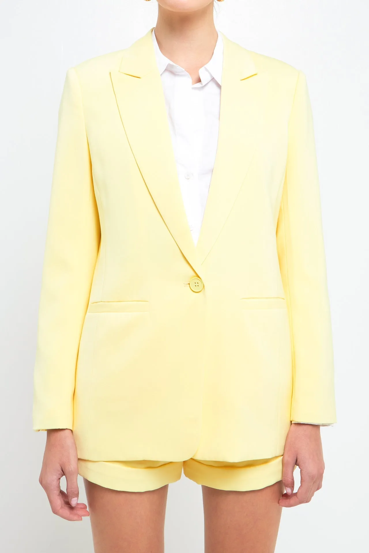Single-Breasted Blazer