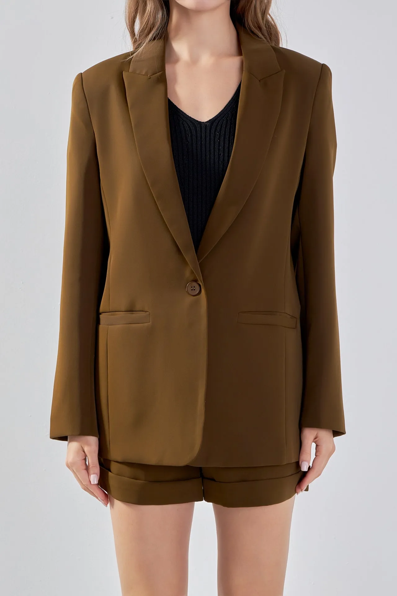 Single-Breasted Blazer