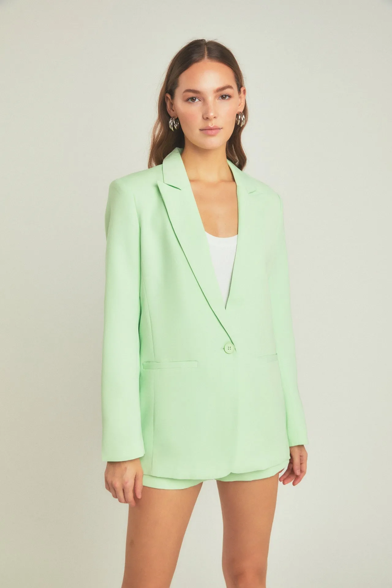 Single-Breasted Blazer