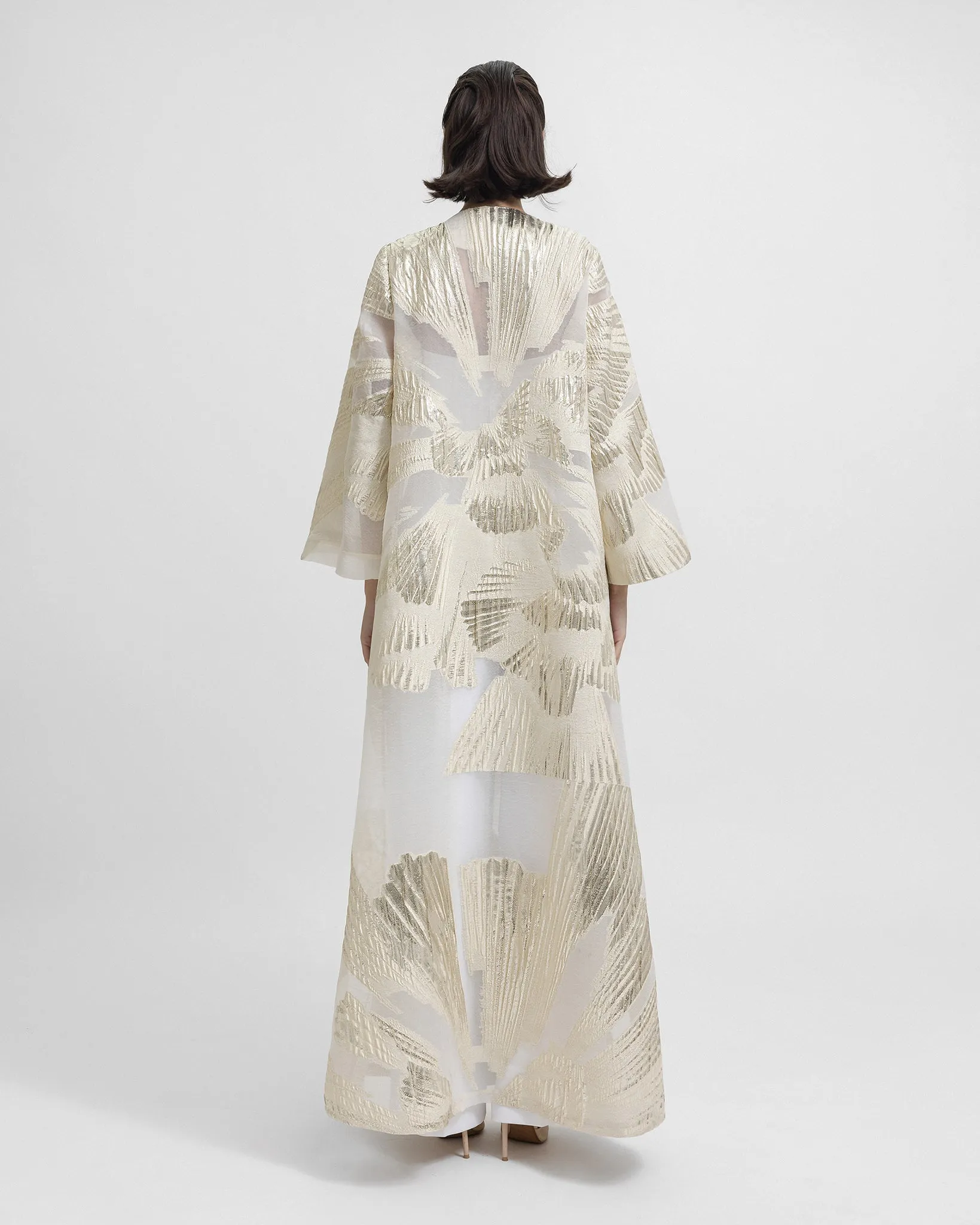 Structured Gold Kaftan