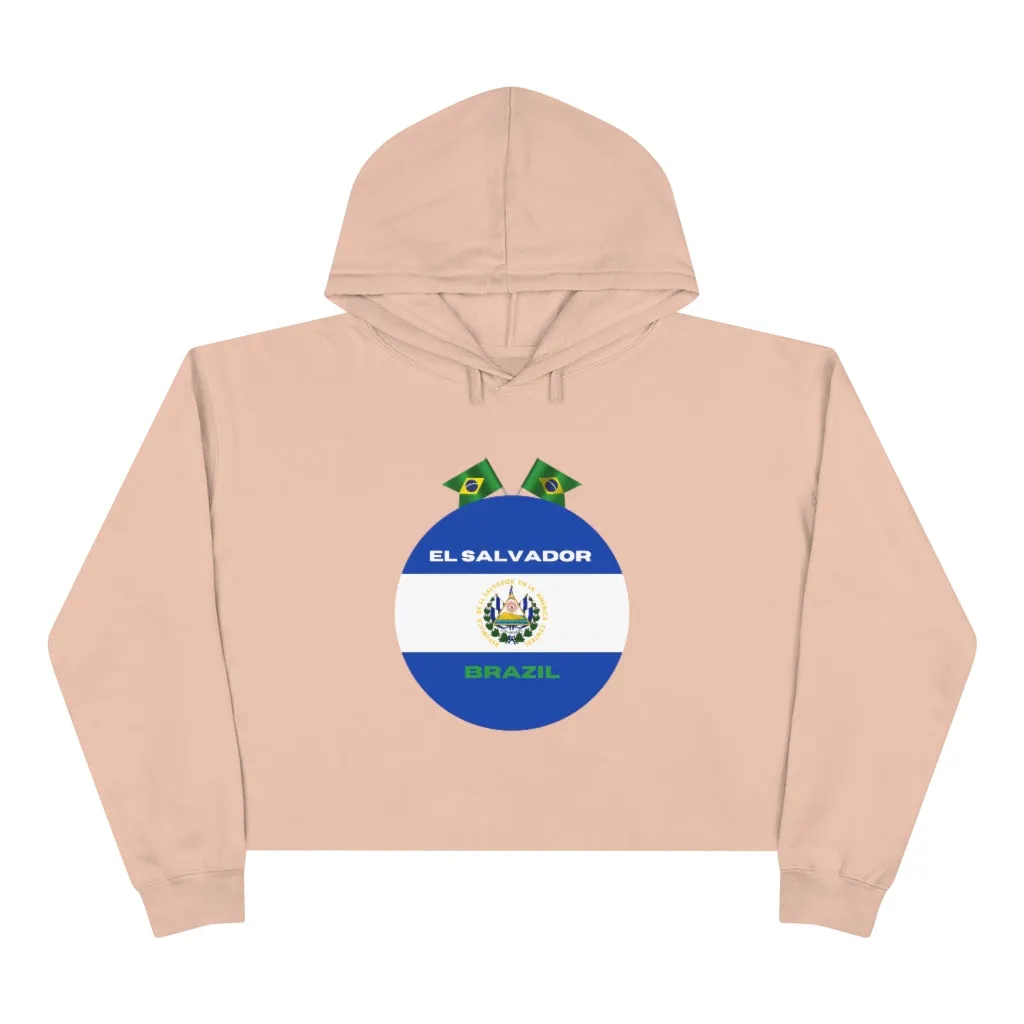 Supernova Salvi half Crop Hoodie