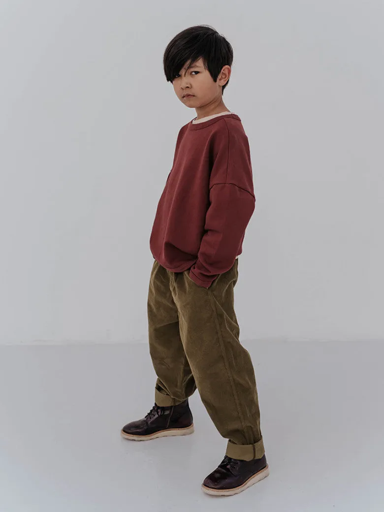 Sweater Boxy Root Brunette