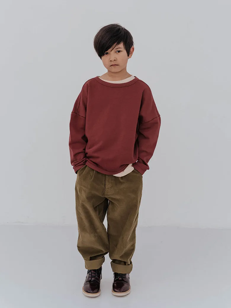 Sweater Boxy Root Brunette