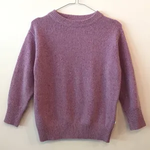 Sweater Knit Purple - Sample