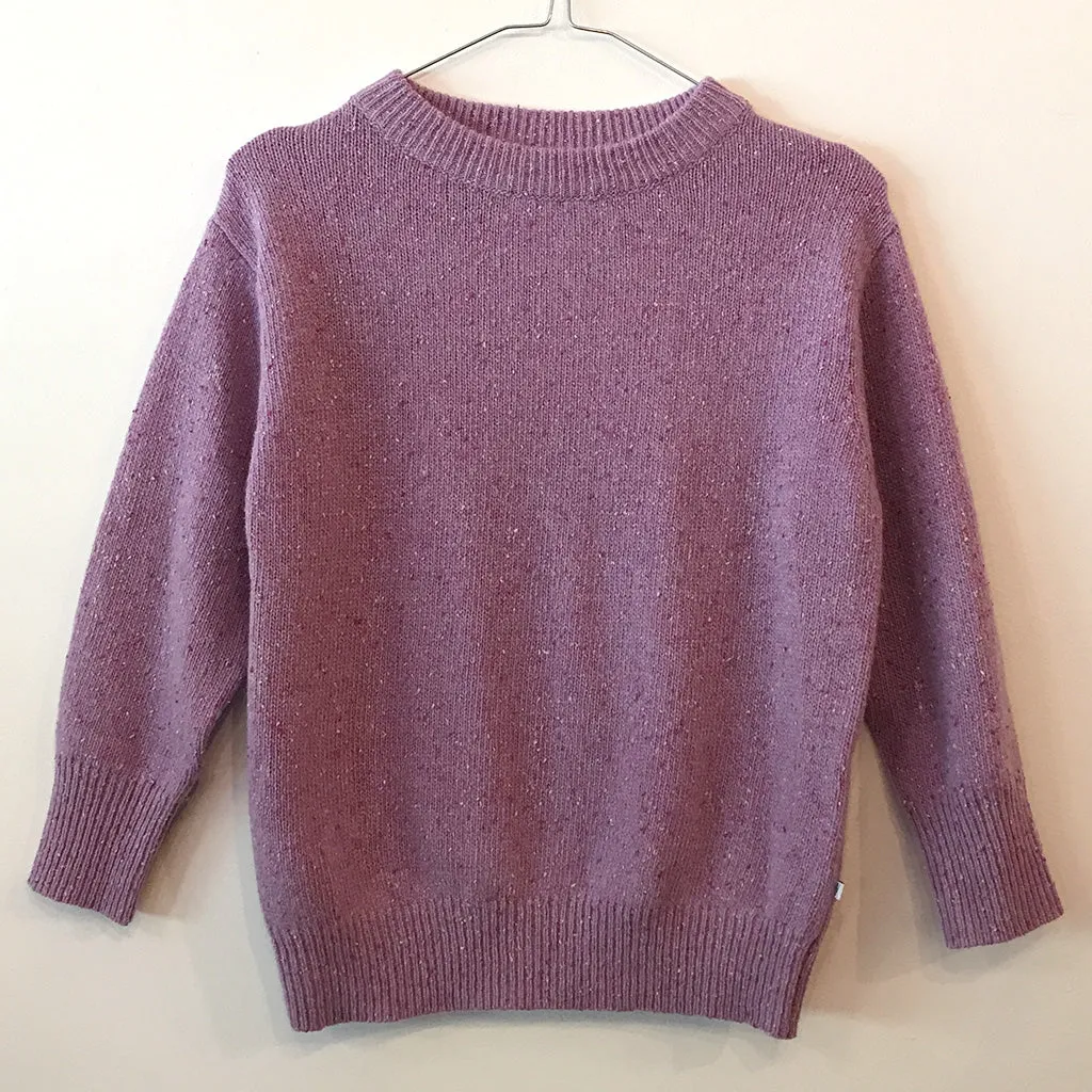 Sweater Knit Purple - Sample