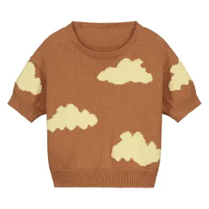 Sweater Knitted Mini Cloudy DK Sandstone