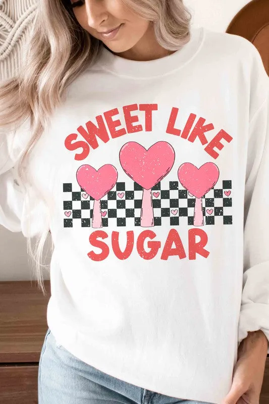 SWEET LIKE SUGAR GRAPHIC SWEATSHIRT