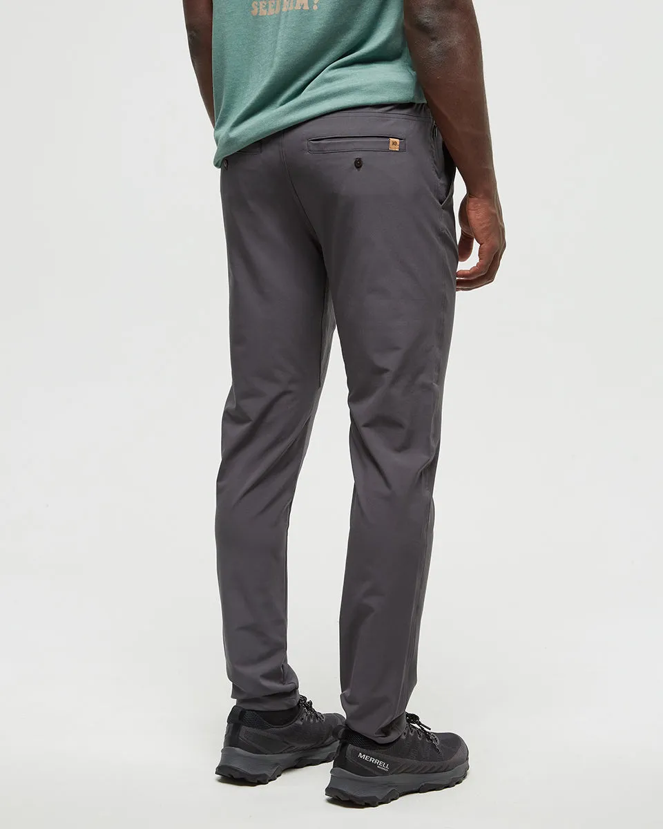 Tentree Men's Simcoe InMotion Tech Stretch Pant - Graphite