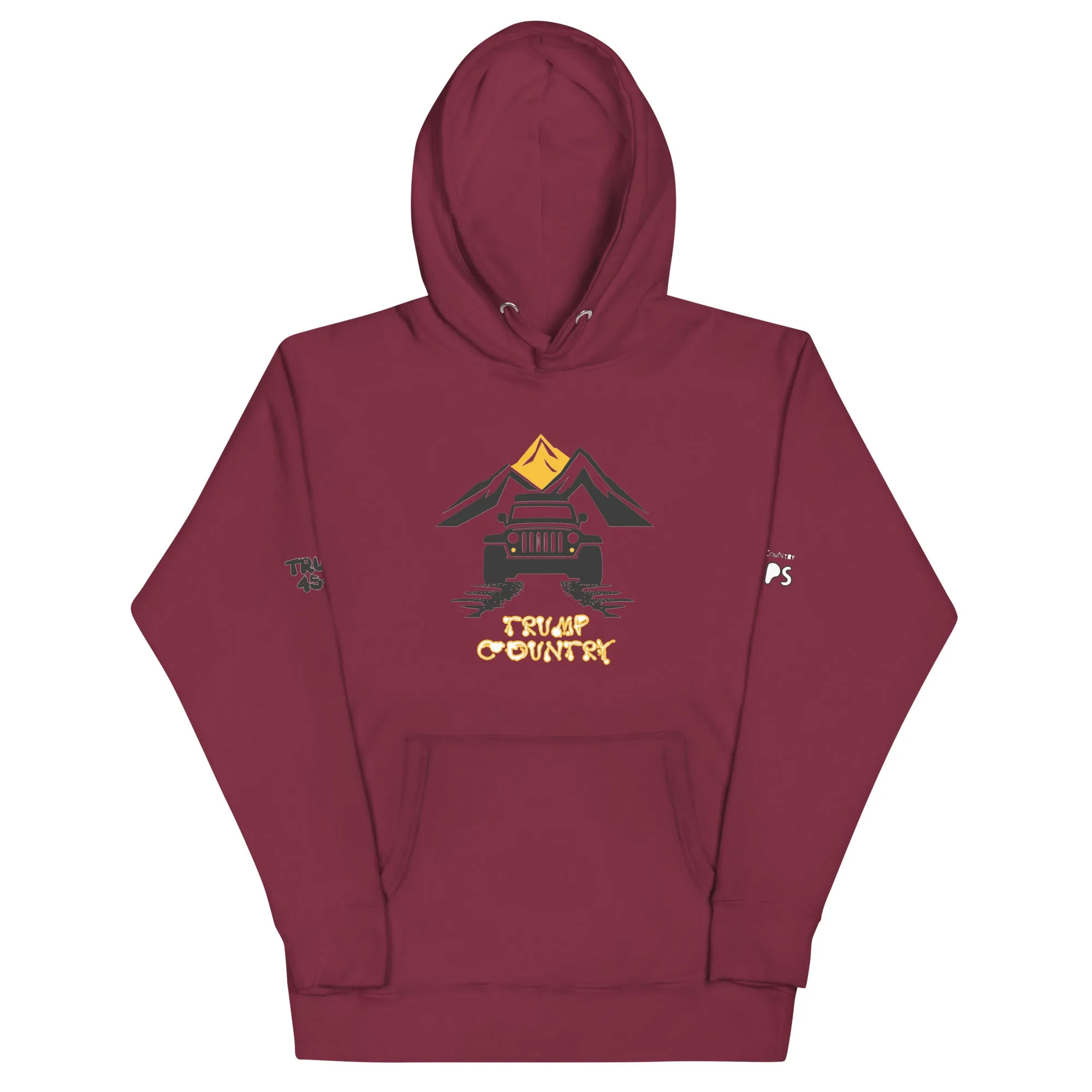 Trump country, jeep-Unisex Hoodie