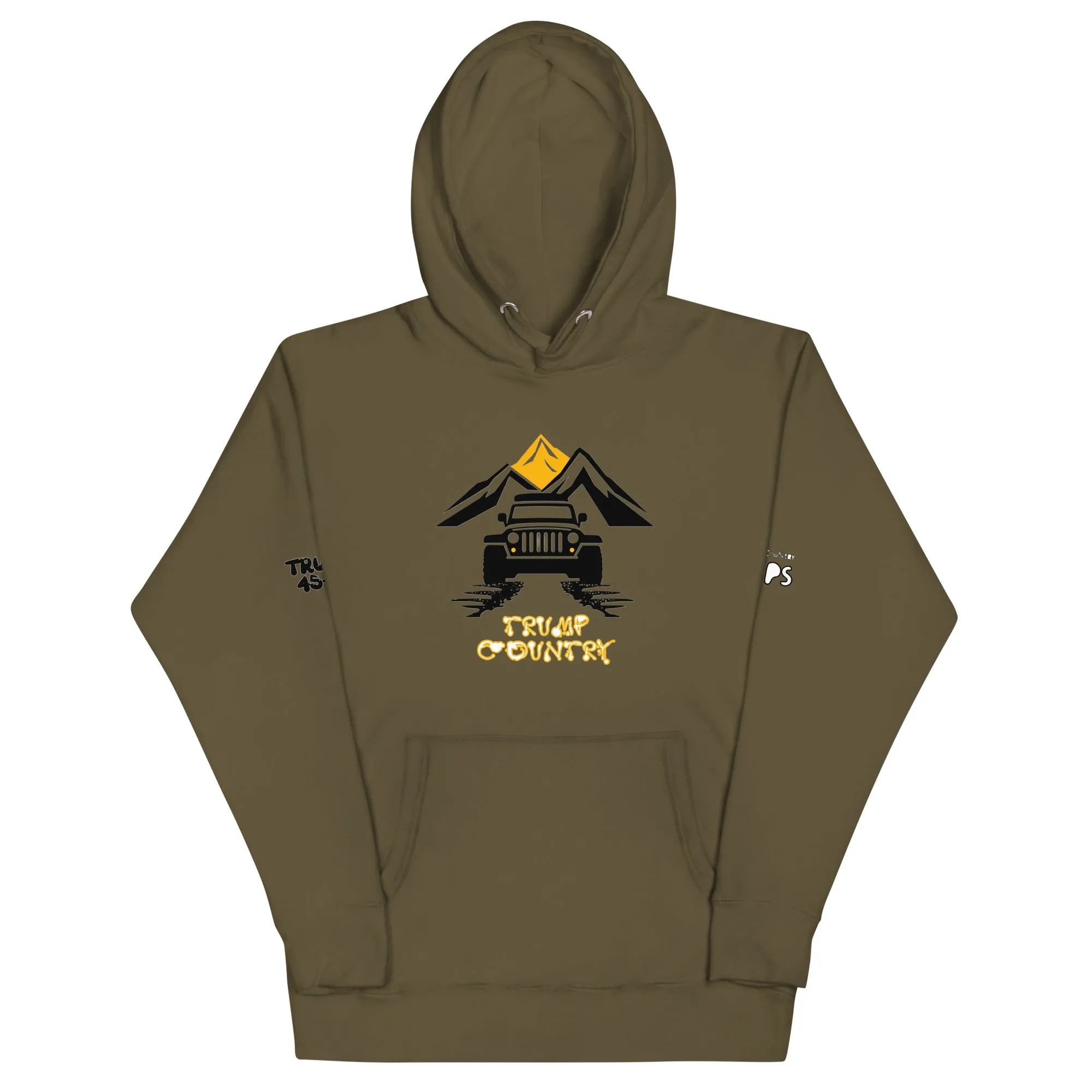 Trump country, jeep-Unisex Hoodie