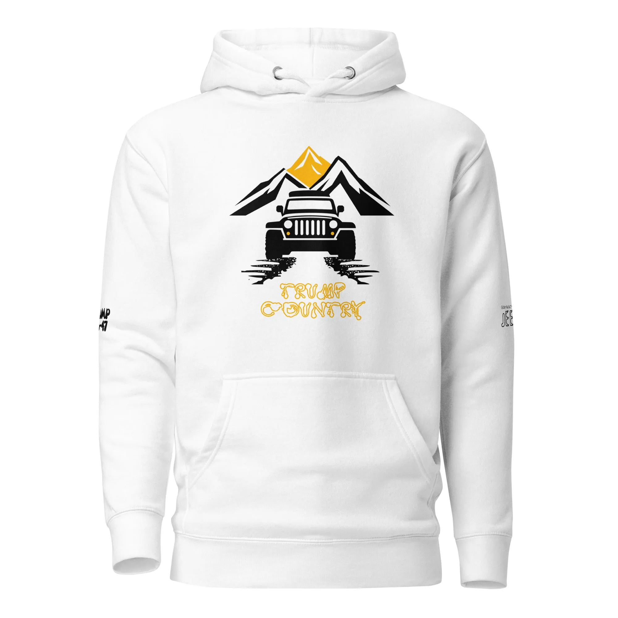 Trump country, jeep-Unisex Hoodie
