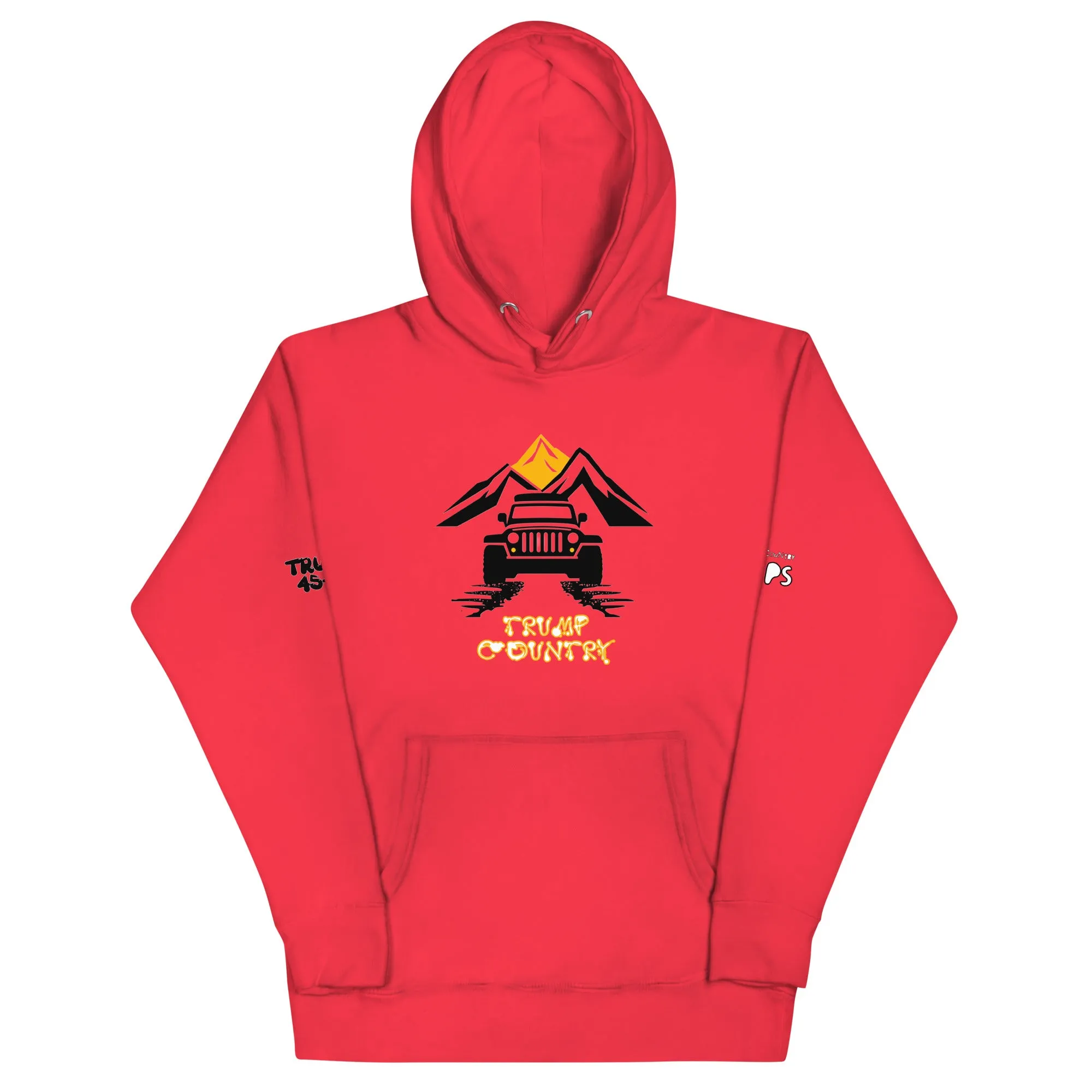 Trump country, jeep-Unisex Hoodie