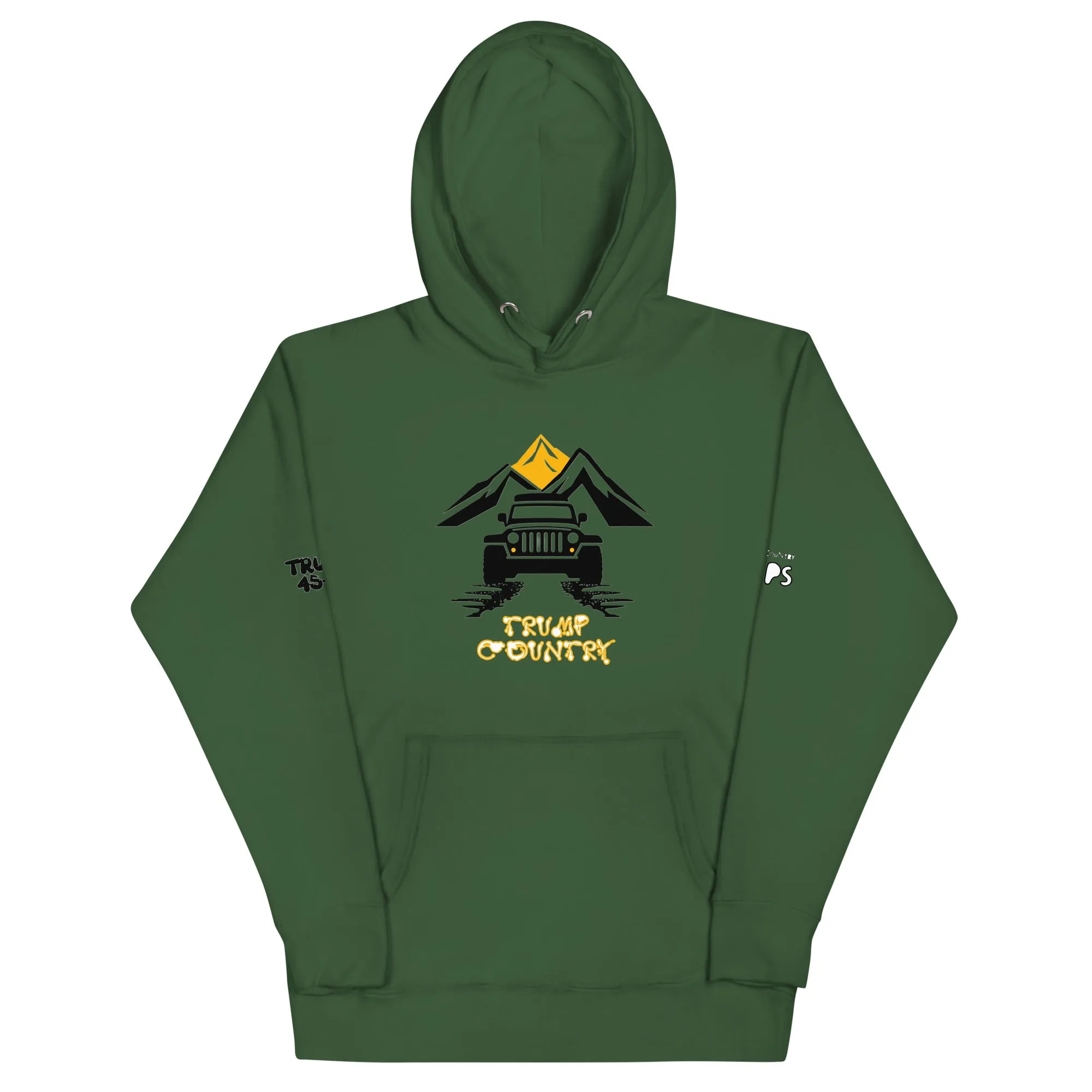 Trump country, jeep-Unisex Hoodie