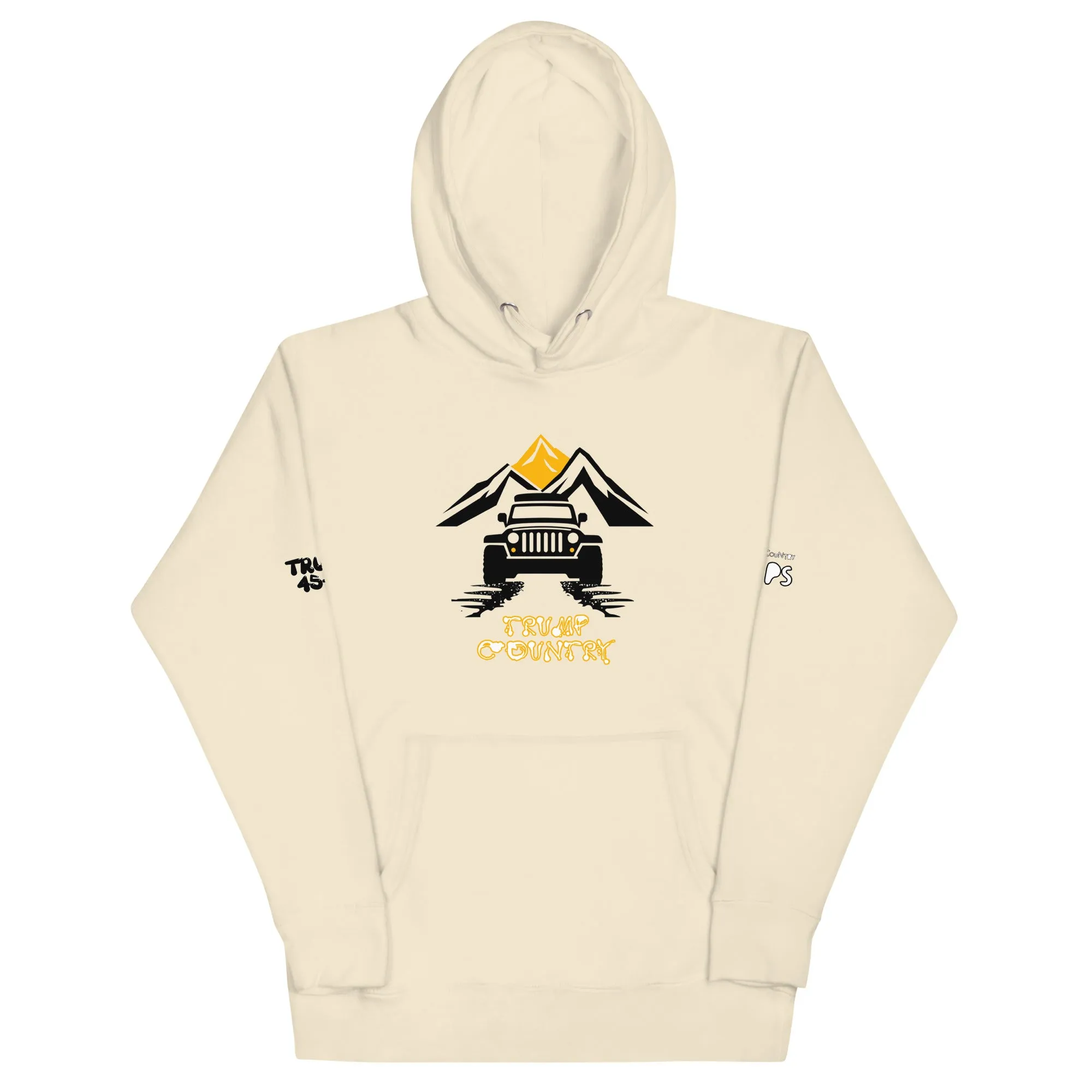 Trump country, jeep-Unisex Hoodie