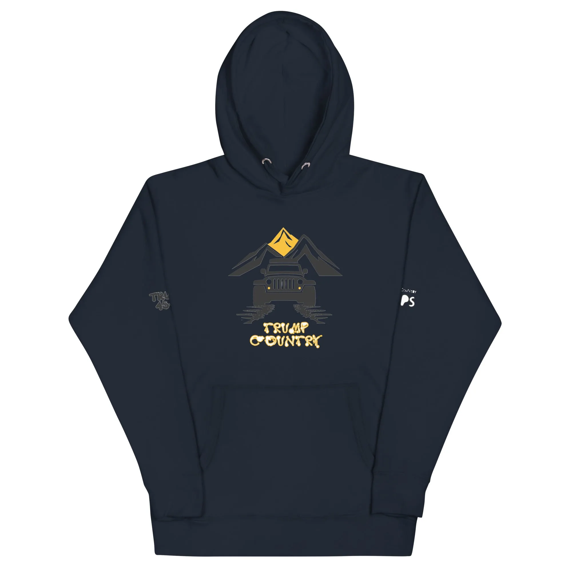 Trump country, jeep-Unisex Hoodie