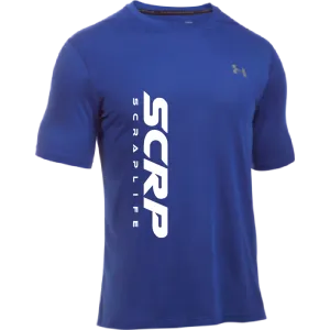 Under Armour x Scraplife Men's Threadborne Short Sleeve Royal