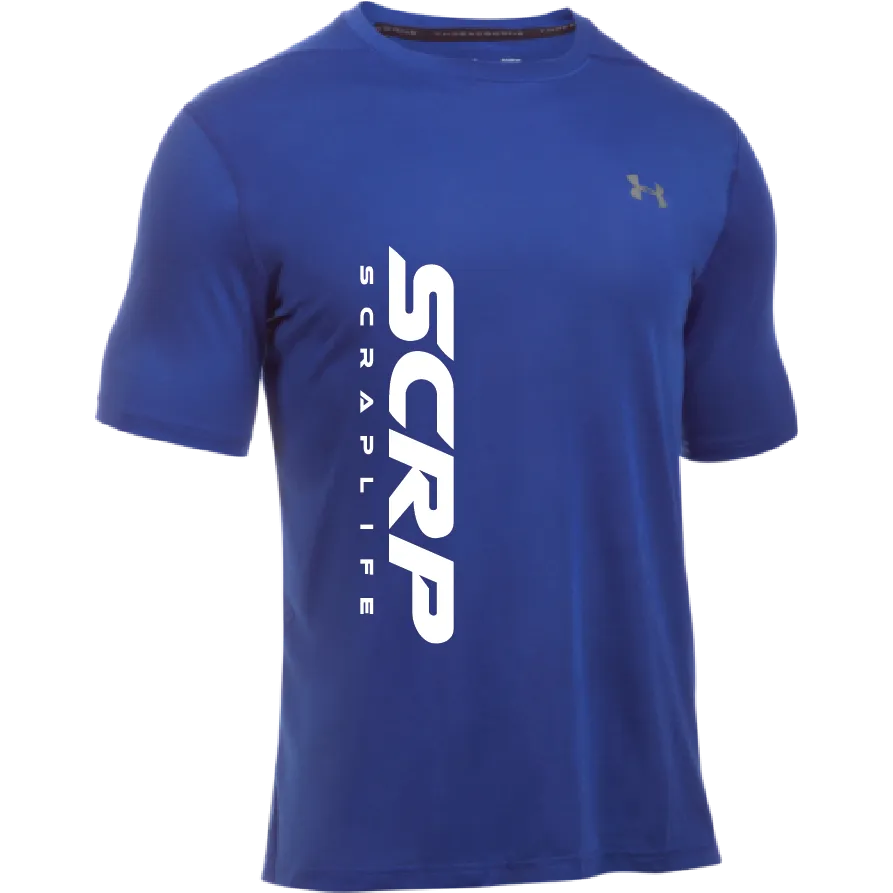 Under Armour x Scraplife Men's Threadborne Short Sleeve Royal