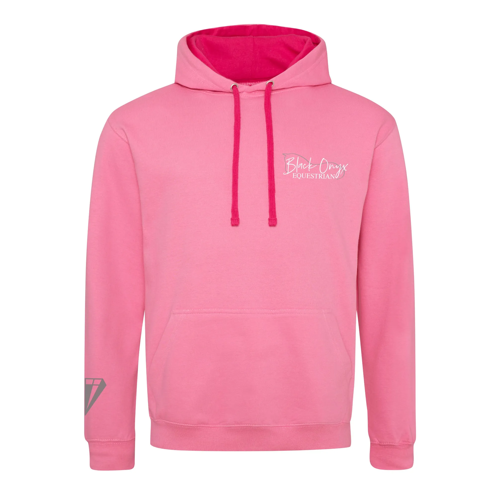 Unisex Contrast Hoodie - Candyfloss