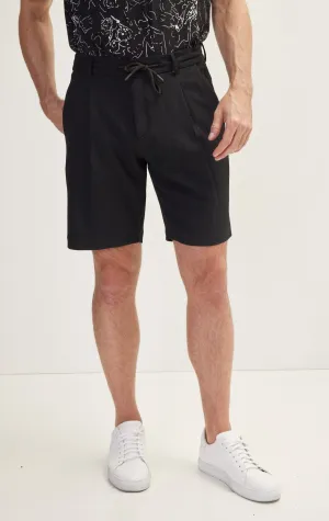 Waffle Stretch Beach Day Shorts - Black
