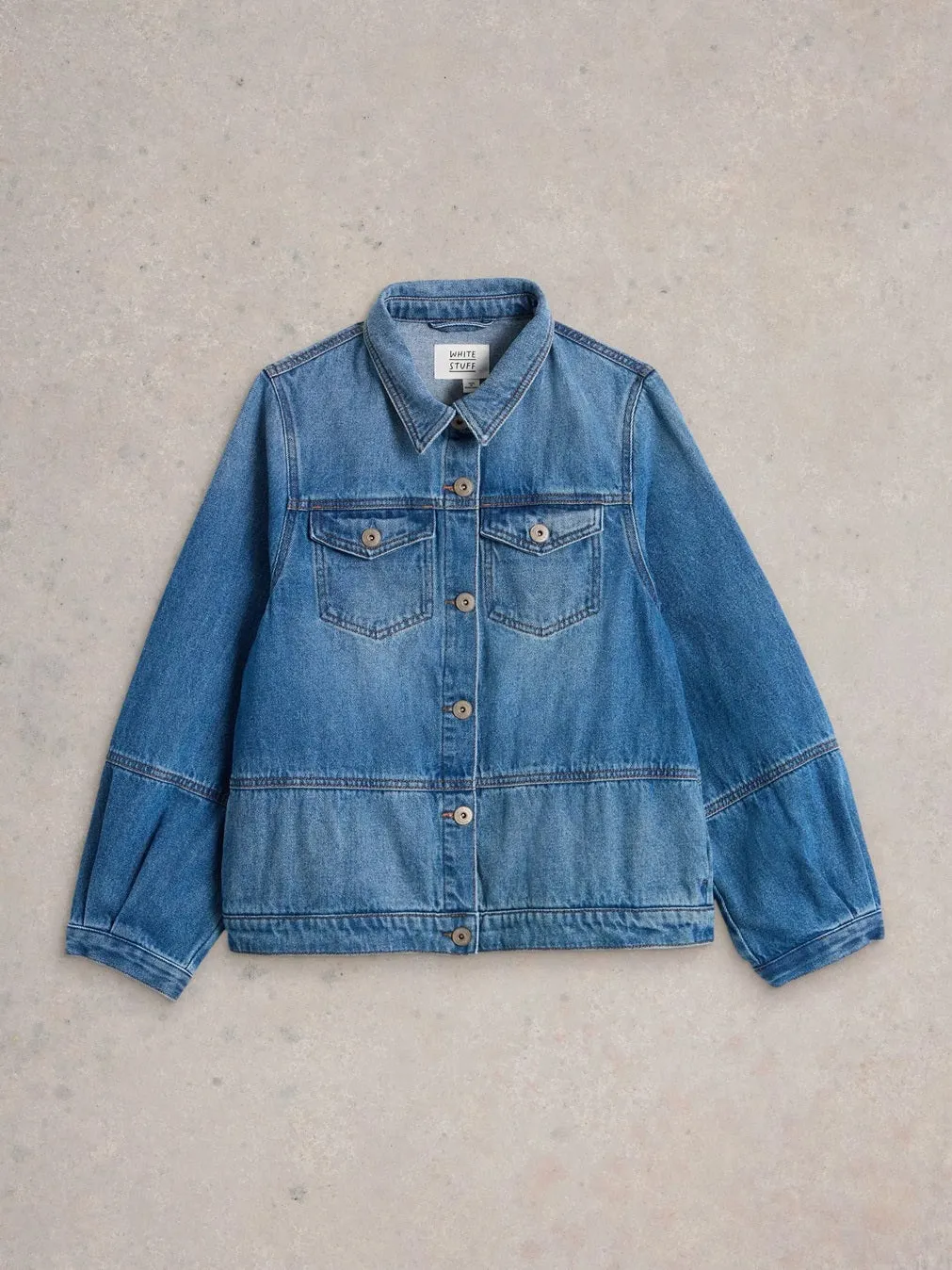White Stuff Camille Mid Denim Jacket