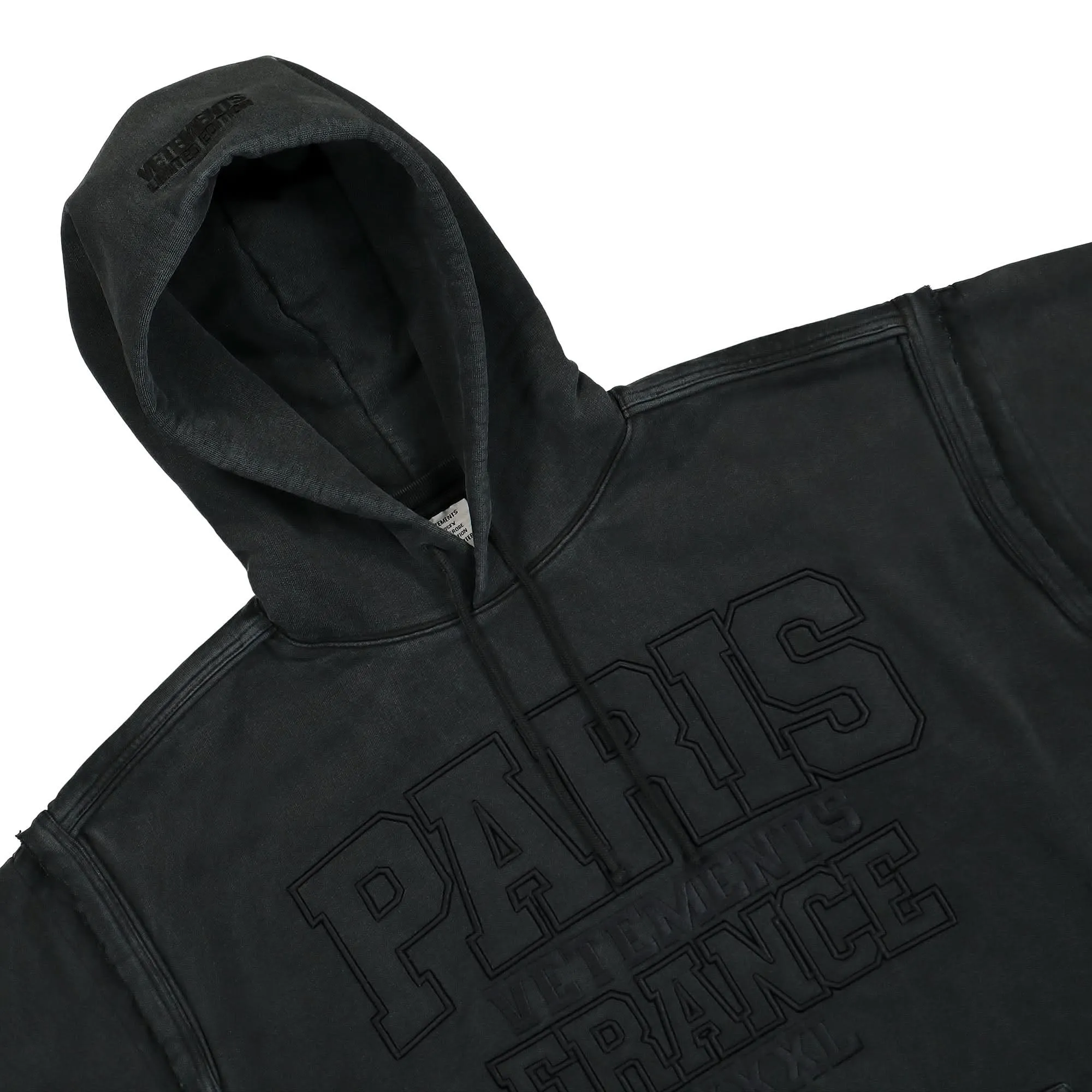 XXXL Paris Logo Hoodie