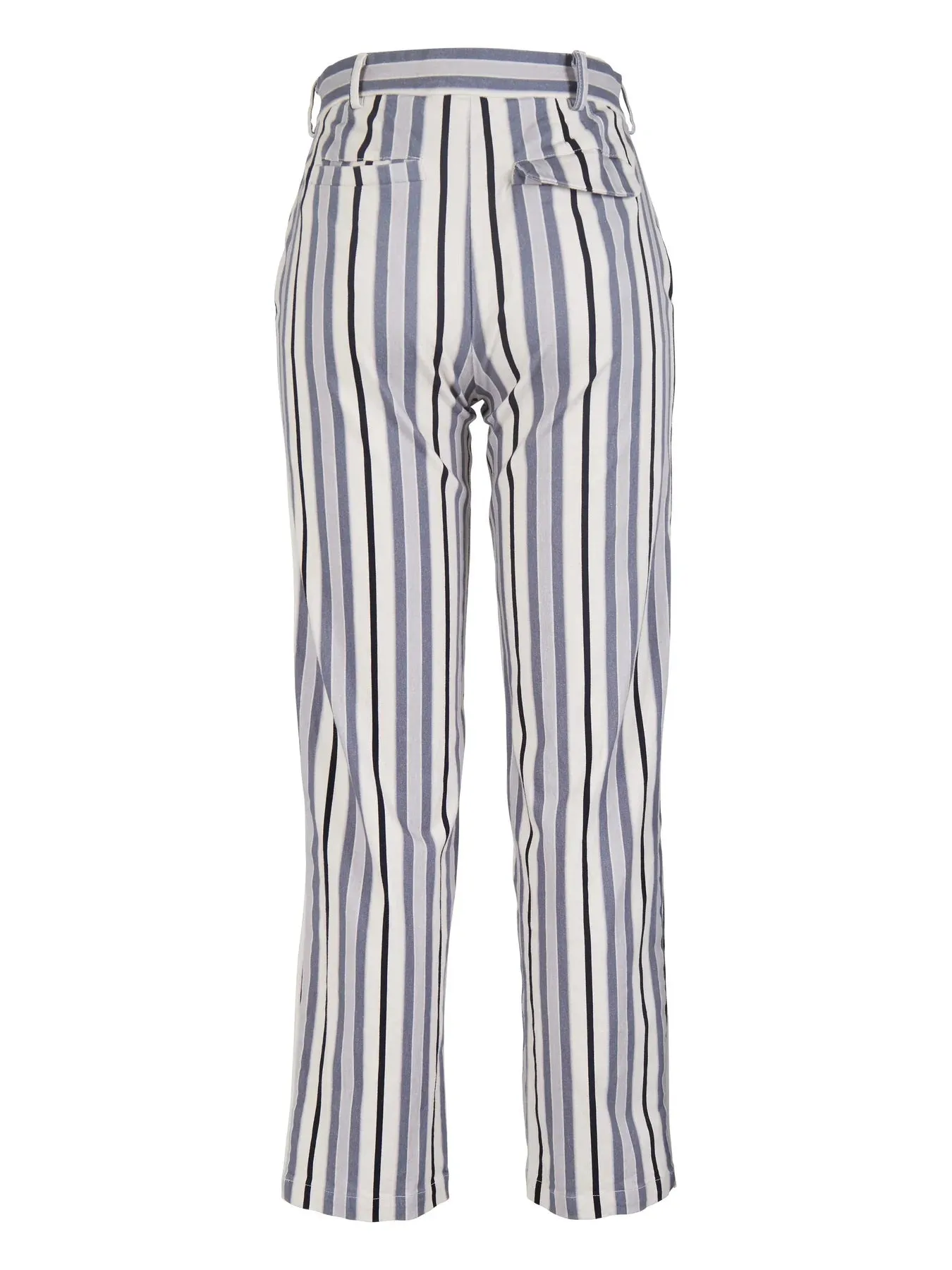 Yusi Striped Trousers -Bone Mix