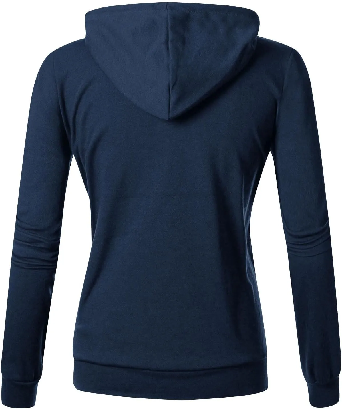 Zip Up Hoodie Womens Long Sleeve Drawstring Hooded Sweatshirt Casual Fleece Jacket 2024 Fall Outfits with Pockets