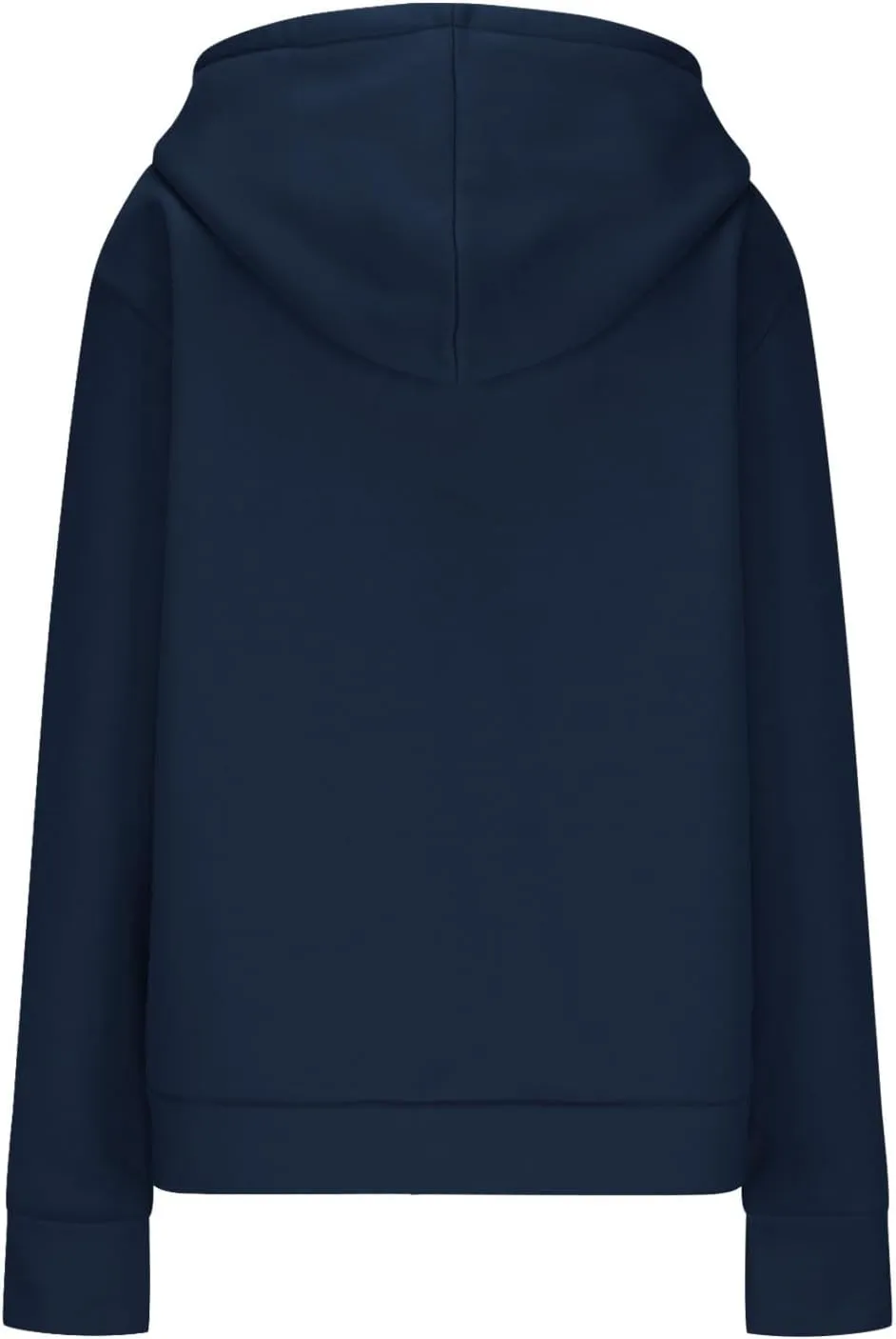 Zip Up Hoodie Womens Long Sleeve Drawstring Hooded Sweatshirt Casual Fleece Jacket 2024 Fall Outfits with Pockets